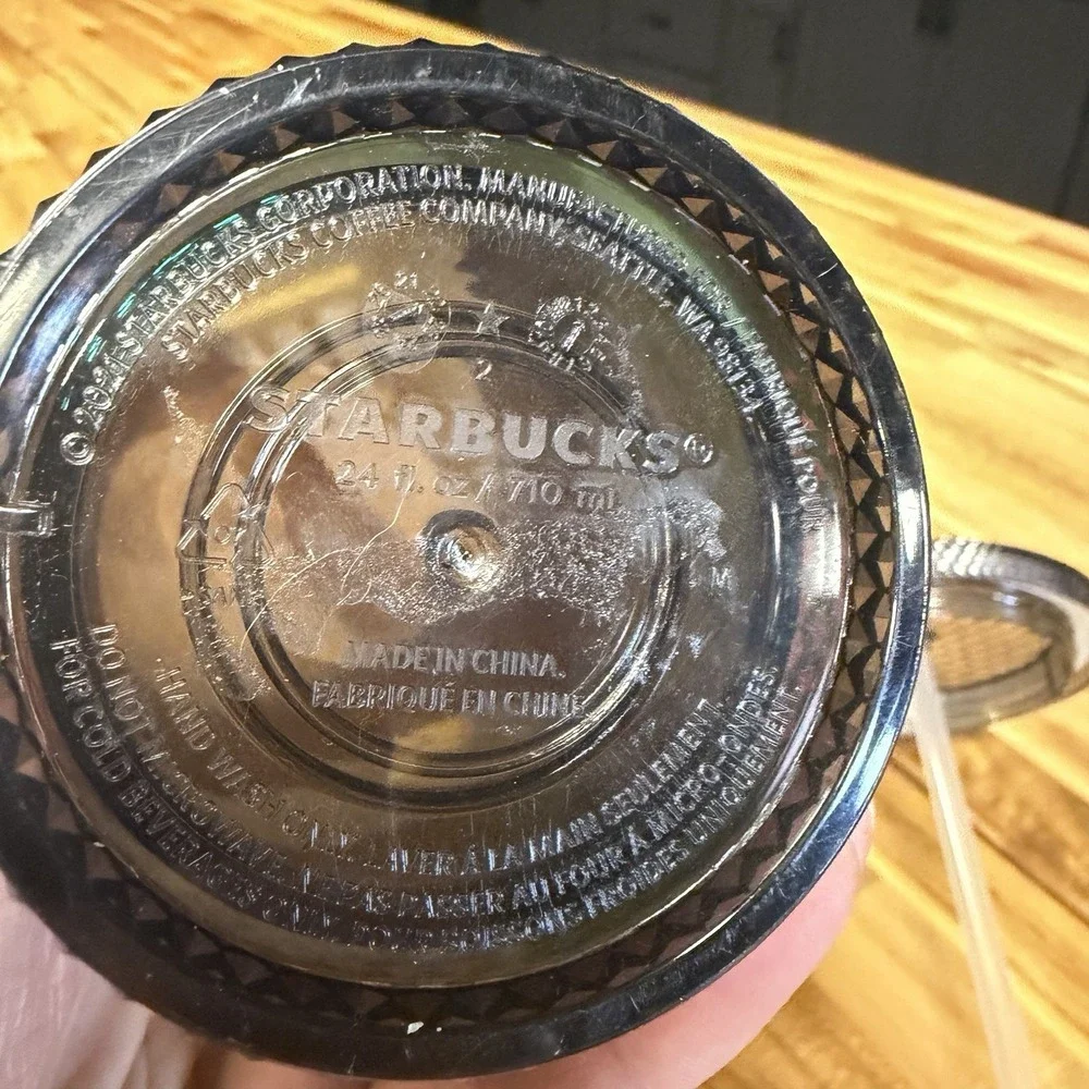 Starbucks 2022 University of Georgia Bulldogs Studded 24oz Tumbler UGA